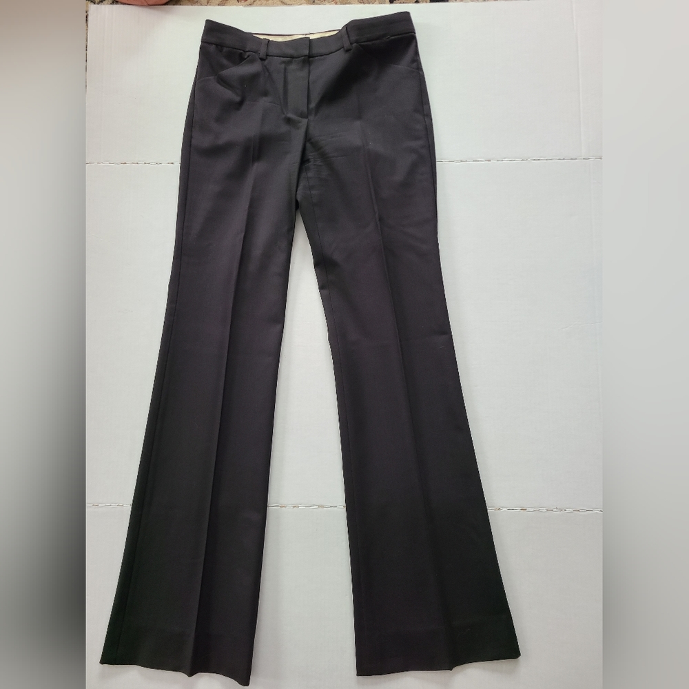 theory demitria flare dress pant size 2